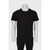 Men's black t-shirt