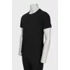 Men's black t-shirt