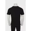 Men's black t-shirt