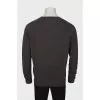 Men's jumper in graphite color