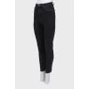 Dark blue high rise jeans 