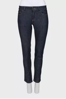 Dark blue jeans
