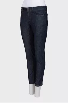 Dark blue jeans