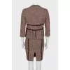 Tweed suit with skirt