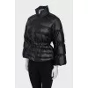 Black jacket with belt