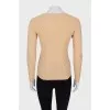 Knitted wool sweater