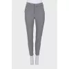 Gray dress pants