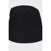 Black hat with tag