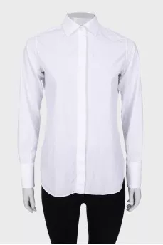 White cotton shirt