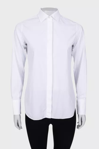 White cotton shirt
