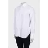 White cotton shirt