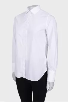 White cotton shirt