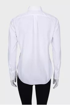 White cotton shirt