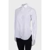White straight fit shirt