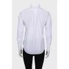 White straight fit shirt