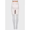Combination straight skirt