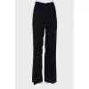 Classic straight fit trousers