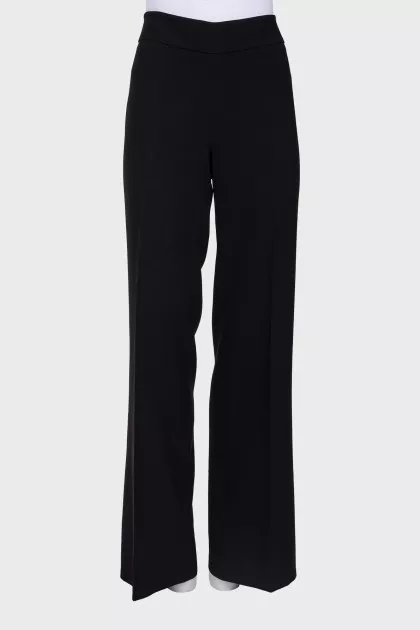 Classic straight fit trousers