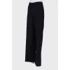 Classic straight fit trousers