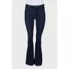 Navy blue flare jeans