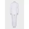 White suit with tag