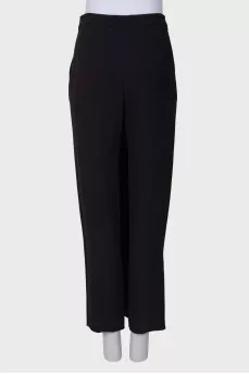 Trousers-skirt with tag