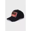 Men's cap with an embroidered logo