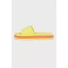 Massive slippers of the combined color