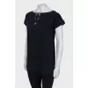 Navy blue T-shirt