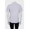 T-shirt in print with brand logo