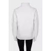 High neck wool sweater