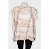 Loose top in print