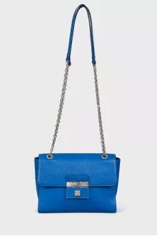 Blue crossbody bag