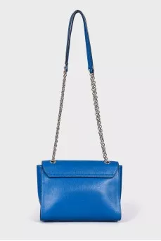 Blue crossbody bag