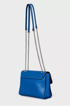 Blue crossbody bag