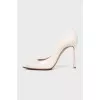 Embossed heels