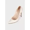 Embossed heels