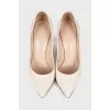 Embossed heels