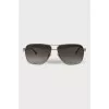 Brown aviator sunglasses