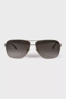 Brown aviator sunglasses