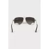 Brown aviator sunglasses