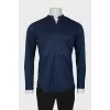 Navy blue men's shirt