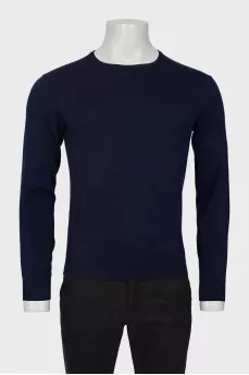 Blue men's jumper
