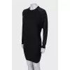 Wool mini dress with tag