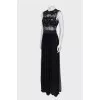 Black maxi dress