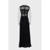Black maxi dress