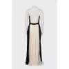 Two tone maxi dress