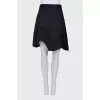 Black wavy skirt