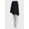 Black wavy skirt