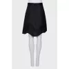 Black wavy skirt